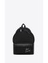 [SAINT LAURENT] embroidered city backpack in canvas 534968GKQN61070
