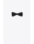 [SAINT LAURENT] yves bow tie in black grosgrain 4850024784Y1000