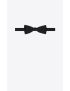 [SAINT LAURENT] yves bow tie in black grosgrain 4850024784Y1000