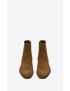 [SAINT LAURENT] wyatt zipped boots in suede 6491031NZ002635