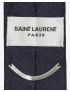 [SAINT LAURENT] cassandre narrow tie in silk jacquard 6515743Y0024168
