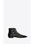 [SAINT LAURENT] stan boots in smooth leather 68724428N001000