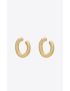 [SAINT LAURENT] link earrings in metal 687275Y15008060