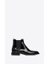 [SAINT LAURENT] army chelsea boots in patent leather 6323691TV001000