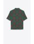 [SAINT LAURENT] shirt in printed paisley crepe de chine 601070Y2E583073