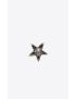 [SAINT LAURENT] rhinestone star earcuff in metal 683593Y15269314