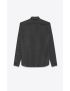 [SAINT LAURENT] yves collar classic shirt in striped cotton 564269Y1D101095