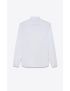 [SAINT LAURENT] yves collar classic shirt in cotton poplin 564269Y2D359000