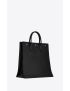 [SAINT LAURENT] rive gauche north south tote bag in smooth leather 663970CWTFE1000