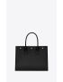 [SAINT LAURENT] rive gauche small tote bag in smooth leather 686266CWTFE1000
