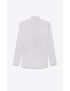 [SAINT LAURENT] shirt in cotton poplin 535293Y217W9000