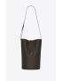 [SAINT LAURENT] le monogramme bucket bag in cassandre canvas and smooth leather 6707512UY2W2166