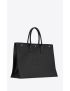 [SAINT LAURENT] rive gauche large tote bag in smooth leather 587273CWTFE1000