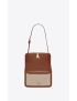 [SAINT LAURENT] solferino medium satchel in canvas and leather 634305HZD1W9380