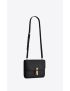 [SAINT LAURENT] le carre satchel in box saint laurent leather 6332141YF0W1000