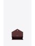 [SAINT LAURENT] cassandre matelasse small envelope wallet in grain de poudre embossed leather 414404BOW016475