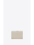 [SAINT LAURENT] envelope small envelope wallet in mix matelasse grain de poudre embossed leather 651026BOW919207