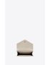 [SAINT LAURENT] envelope small envelope wallet in mix matelasse grain de poudre embossed leather 651026BOW919207