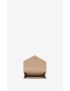 [SAINT LAURENT] envelope small envelope wallet in mix matelasse grain de poudre embossed leather 651026BOW912721
