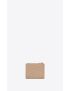 [SAINT LAURENT] cassandre saint laurent matelasse bi-fold wallet in grain de poudre embossed leather 575879BOW012721