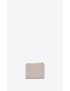 [SAINT LAURENT] cassandre saint laurent matelasse bi-fold wallet in grain de poudre embossed leather 575879BOW019207