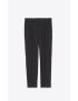 [SAINT LAURENT] high rise pants in striped wool 679745Y1E541000
