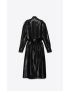 [SAINT LAURENT] trench coat in latex 686388Y7B091000