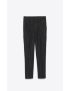 [SAINT LAURENT] high rise pants in pinstripe wool 682379Y1E551055