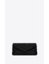 [SAINT LAURENT] sade large clutch in lambskin 6550041EL011000