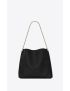 [SAINT LAURENT] suzanne medium hobo bag in smooth leather 63480411C0W1000