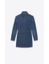 [SAINT LAURENT] saharienne jacket in dark serge blue denim 659619Y30AD4134