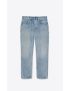 [SAINT LAURENT] venice cropped jeans in dirty authentic blue denim 688488Y35DC4374