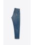 [SAINT LAURENT] slim fit jeans in blue serge denim 614443Y30AC4138