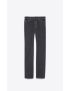 [SAINT LAURENT] 90s highwaist jeans in charcoal grey denim 644332Y18OA1132