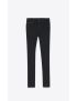 [SAINT LAURENT] skinny fit jeans in worn black denim 614478YS5001220