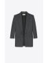 [SAINT LAURENT] single breasted jacket in wool twill 698287Y7E731450