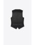 [SAINT LAURENT] vest in grain de poudre 684927Y512W1000