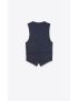 [SAINT LAURENT] vest in pinstripe wool 661352Y3D434069
