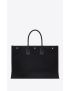 [SAINT LAURENT] rive gauche tote in canvas 49929096N9E1070