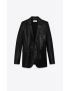 [SAINT LAURENT] leather suit jacket 536465YC2TE1000