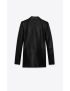 [SAINT LAURENT] leather suit jacket 536465YC2TE1000