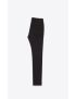 [SAINT LAURENT] high rise skinny pants in stretch suede 619744YC2IG1000