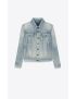 [SAINT LAURENT] classic jacket in santa monica blue denim 695177YV3724567