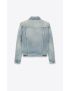 [SAINT LAURENT] classic jacket in santa monica blue denim 695177YV3724567