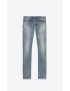 [SAINT LAURENT] slim fit jeans in santa monica blue denim 597052YM3724568