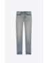 [SAINT LAURENT] skinny fit jeans in light fall blue denim 527389Y507E4998