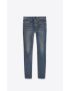 [SAINT LAURENT] skinny fit jeans in winter sky blue denim 527389YW5074054