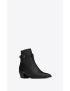 [SAINT LAURENT] west jodhpur boots in smooth leather 5791690ZZ001000