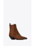 [SAINT LAURENT] west chelsea boots in suede 549214BT3002330
