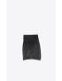 [SAINT LAURENT] high waisted shorts in lambskin 697167YC2ZZ1000